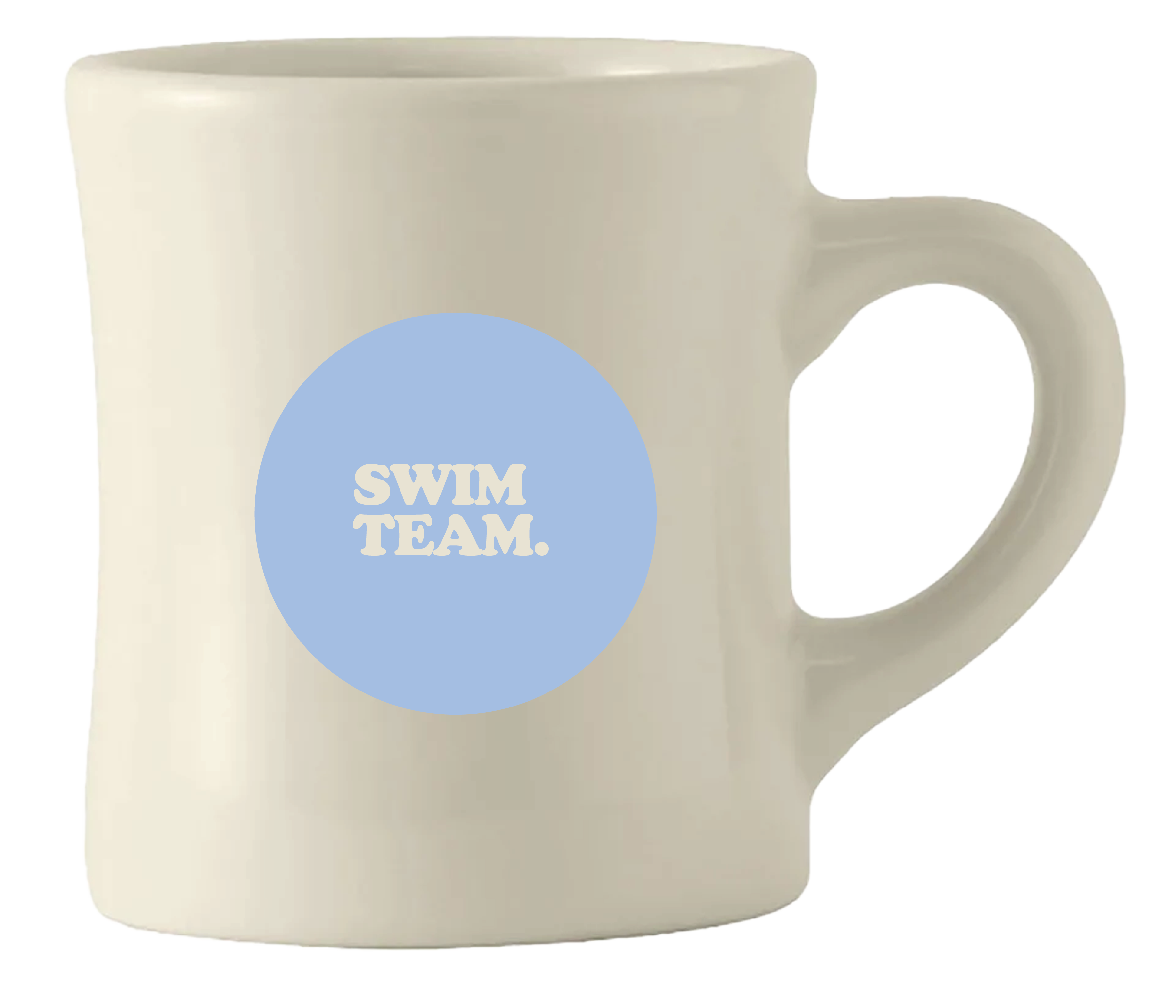 Swim Team Diner Mug
