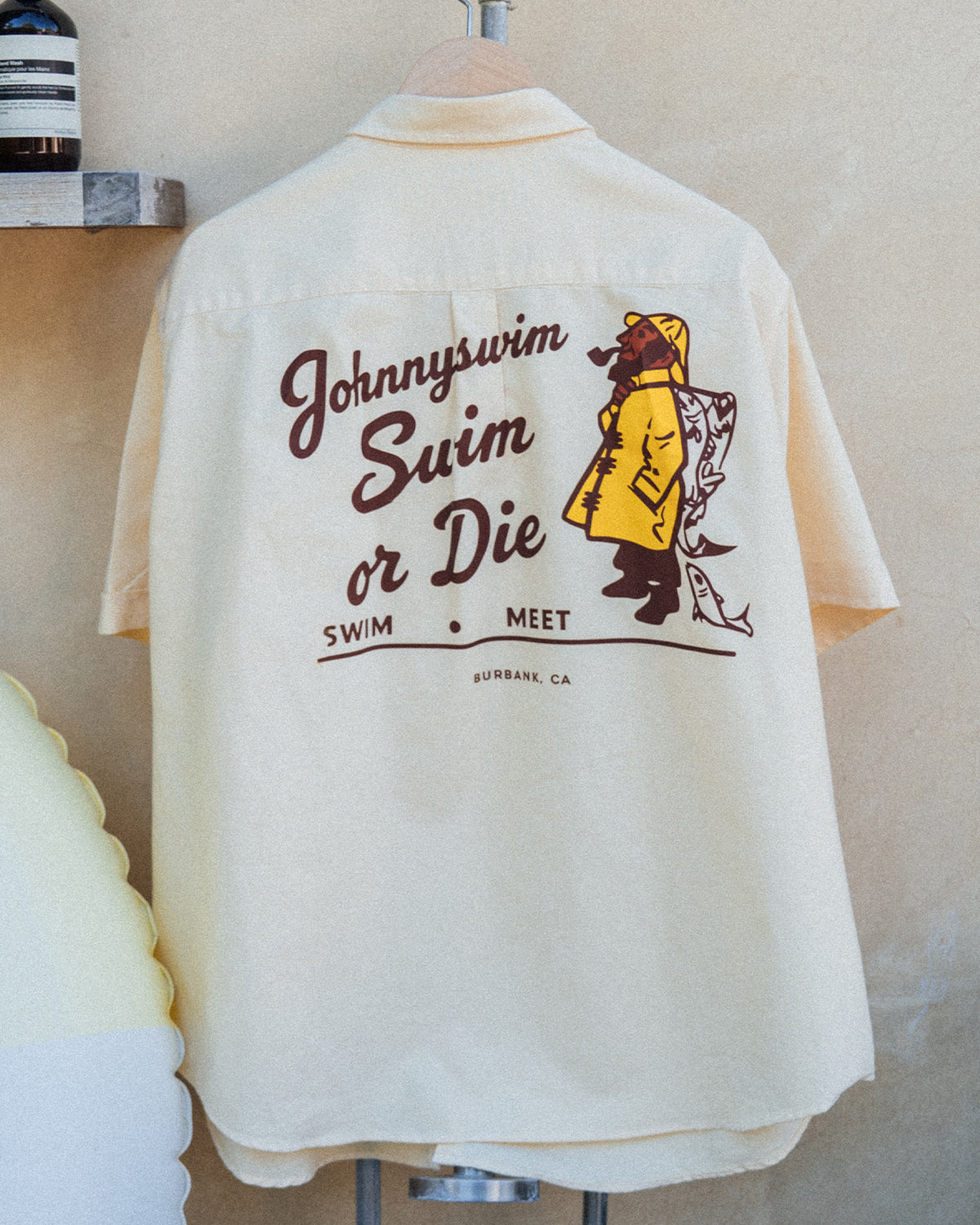 "Fisherman" Vintage Yellow Short Sleeve - One of One
