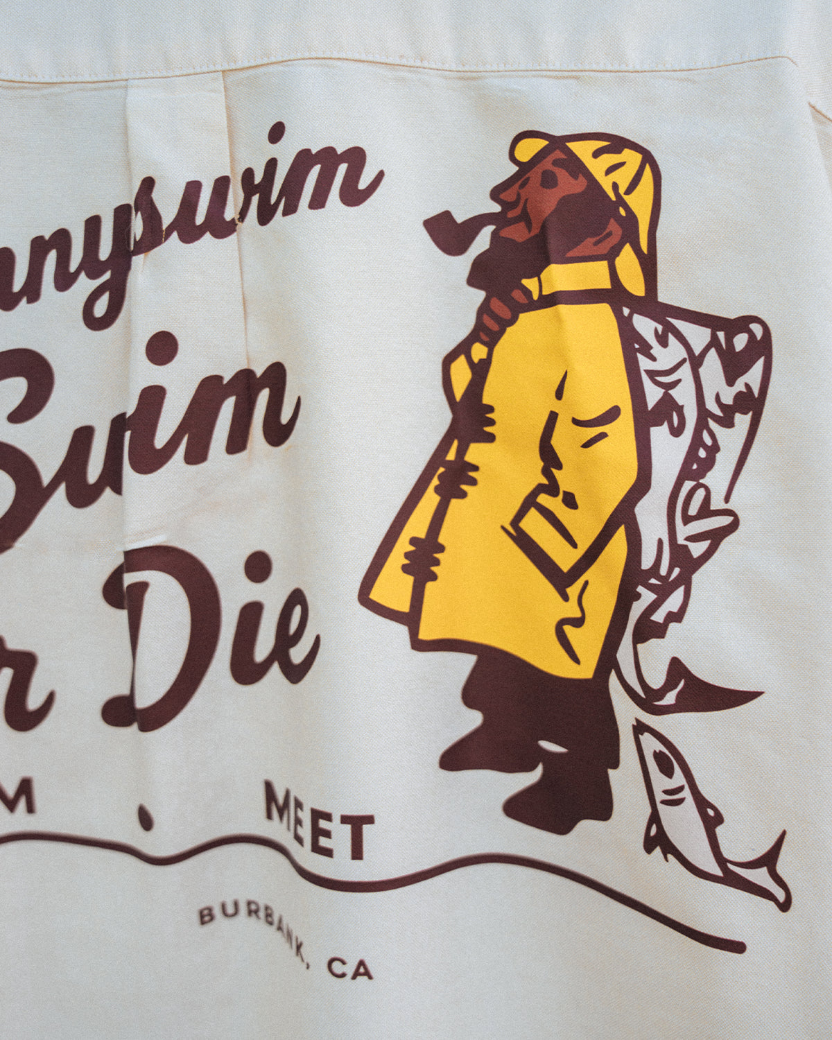 "Fisherman" Vintage Yellow Short Sleeve - One of One