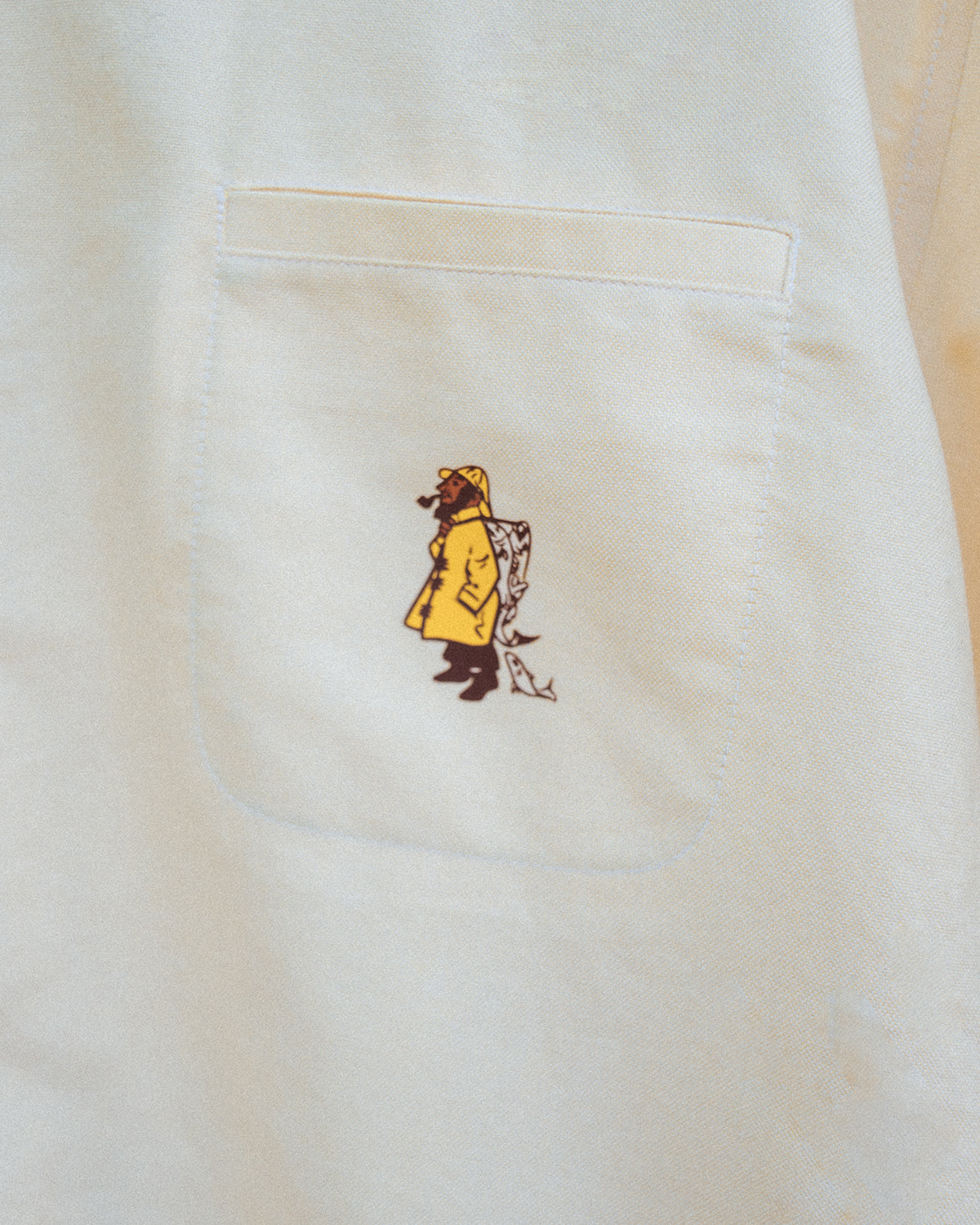 "Fisherman" Vintage Yellow Short Sleeve - One of One