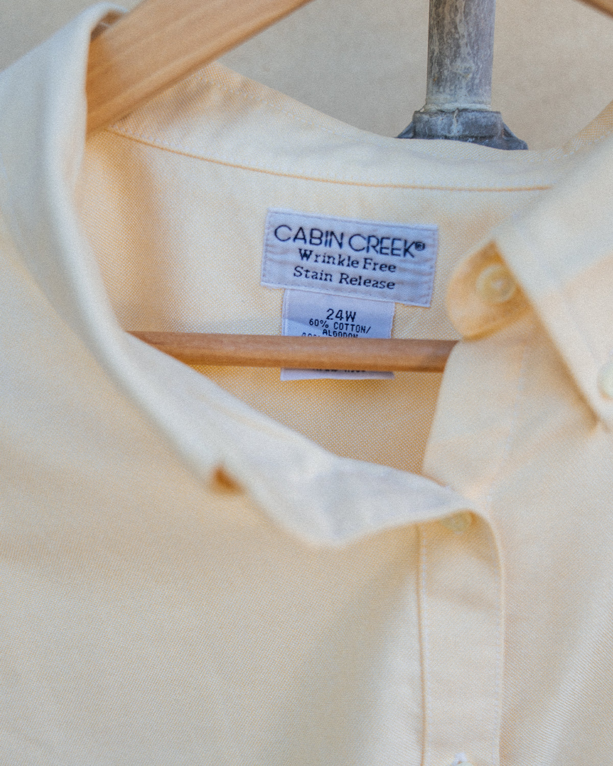 "Fisherman" Vintage Yellow Short Sleeve - One of One